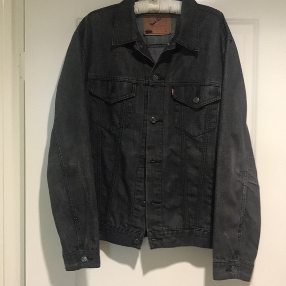 Levis Trucker Jacket XL dark grey soft,